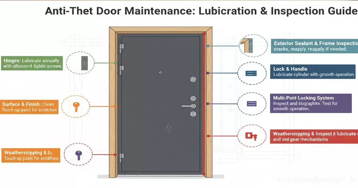 نصب و نگهداری درب ضد سرقت؛ راهنمای کامل برای عملکرد بهتر و عمر طولانیتر 1 نصب و نگهداری درب ضد سرقت؛ راهنمای کامل برای عملکرد بهتر و عمر طولانیتر