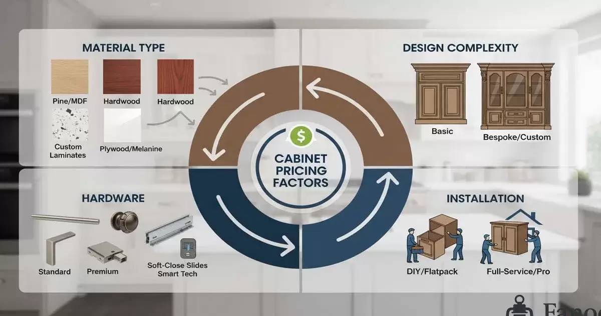 قیمت کابینت آشپزخانه؛ عوامل مؤثر، جدول قیمت ۱۴۰۴ و راهنمای کامل خرید