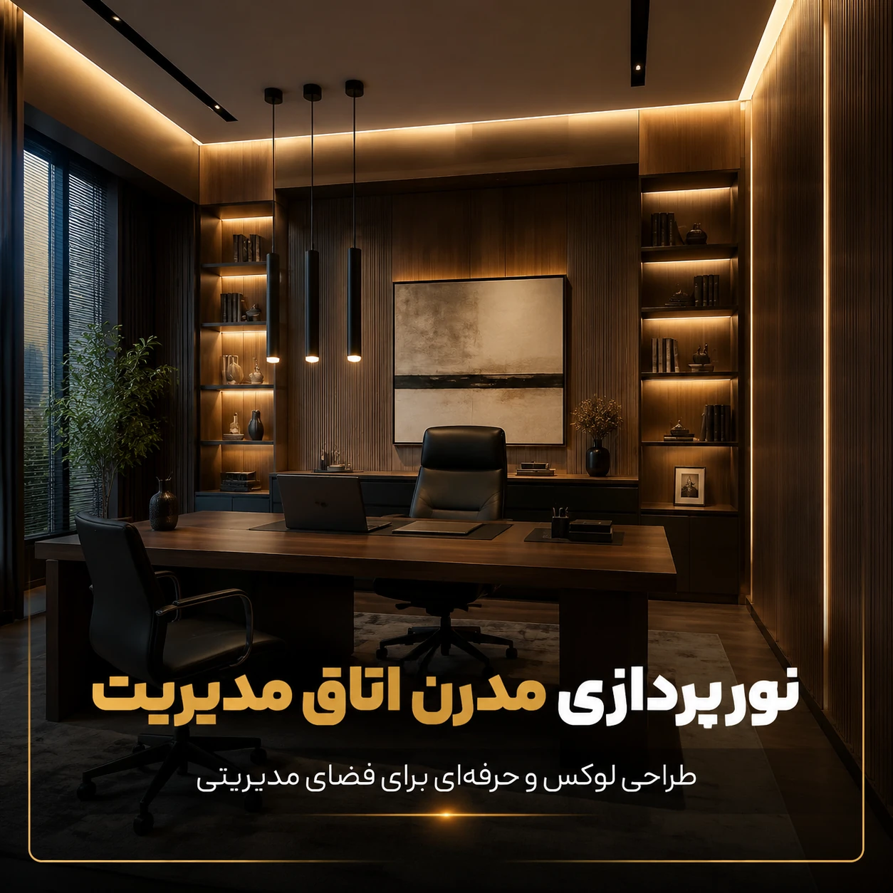 نورپردازی اتاق جلسه