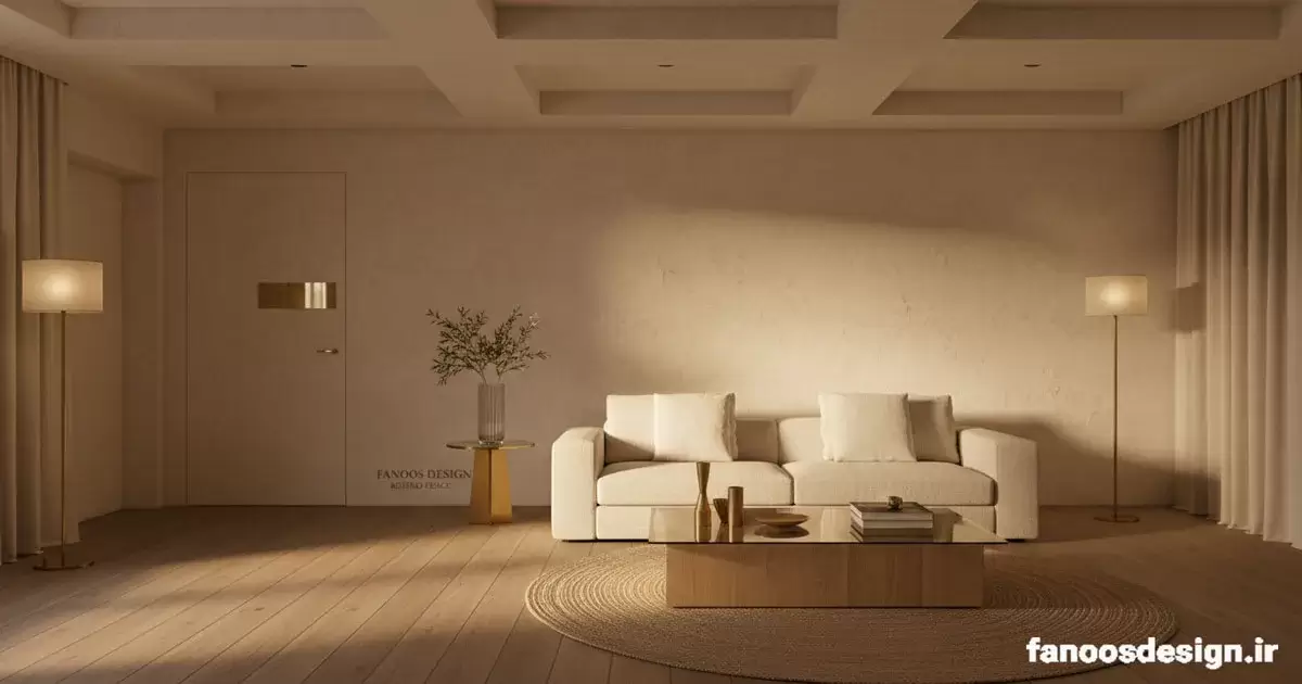 طراحی پذیرایی مینیمال