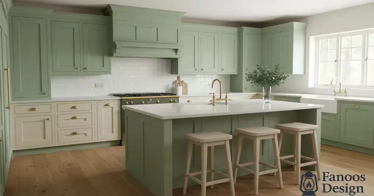 رنگ‌ها و طراحی روز کابینت آشپزخانه