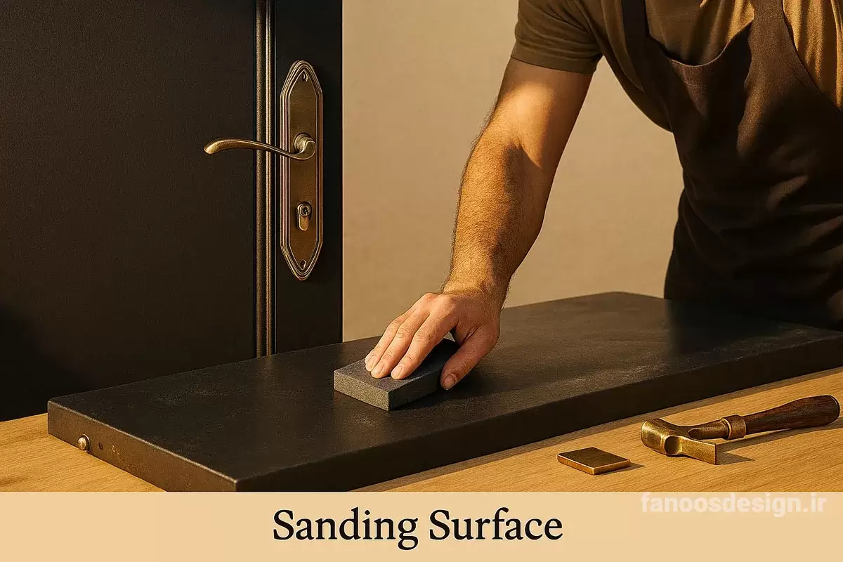 رنگآمیزی و پوشش ضدزنگ درب آهنی؛ بهترین روشها برای افزایش عمر و جلوگیری از خوردگی 3 روش ضدزنگکاری درب آهنی