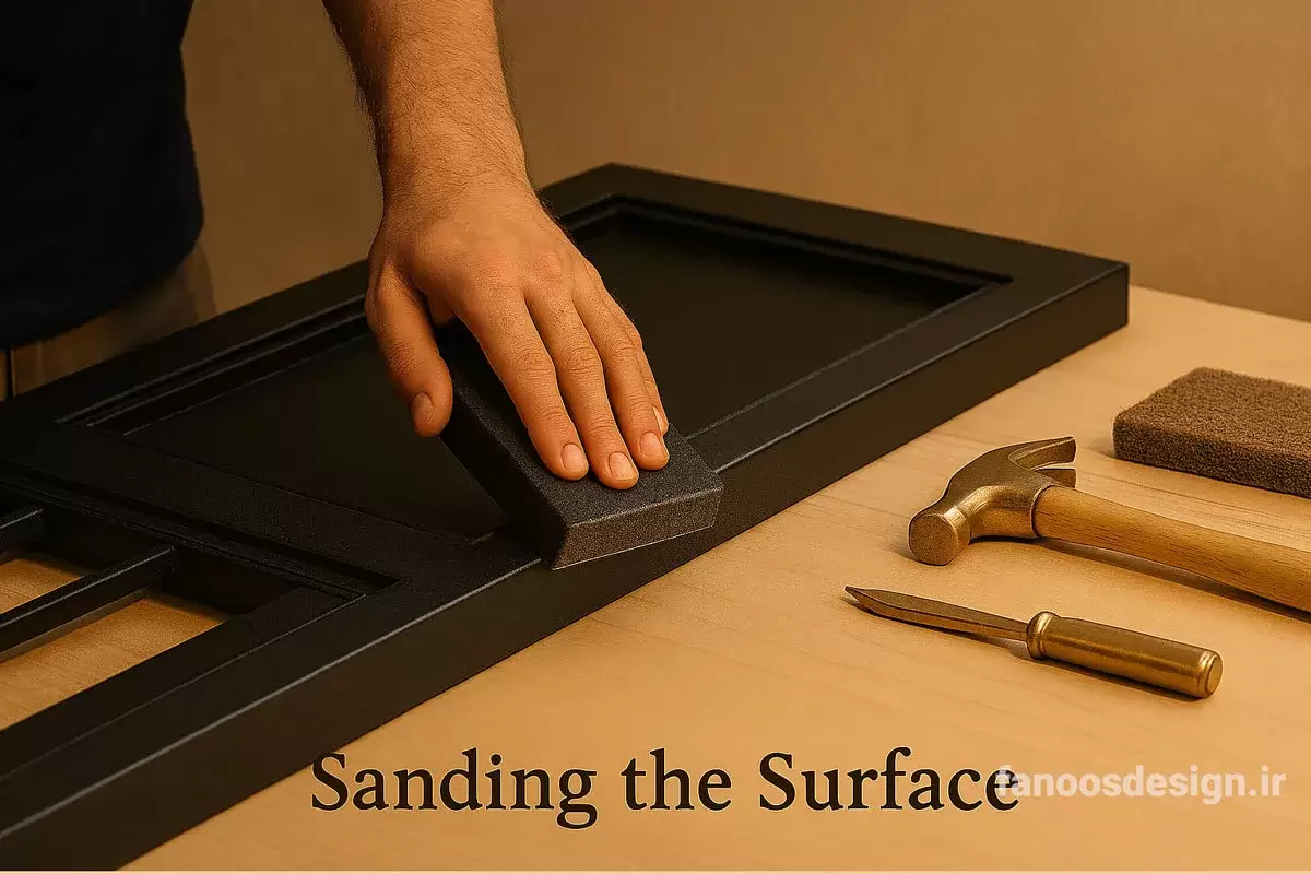 رنگآمیزی و پوشش ضدزنگ درب آهنی؛ بهترین روشها برای افزایش عمر و جلوگیری از خوردگی 2 رنگآمیزی استاندارد درب آهنی