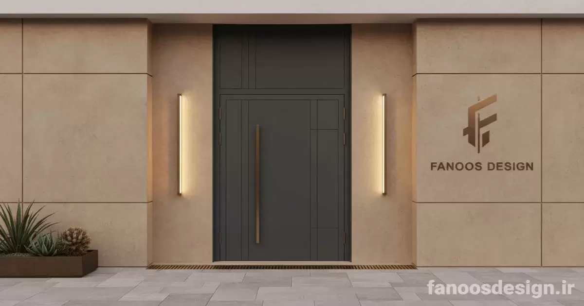 رنگ‌های محبوب درب ضد سرقت