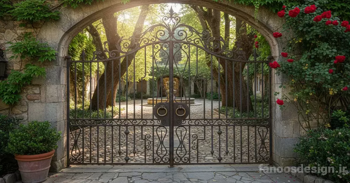 قیمت درب آهنی حیاط