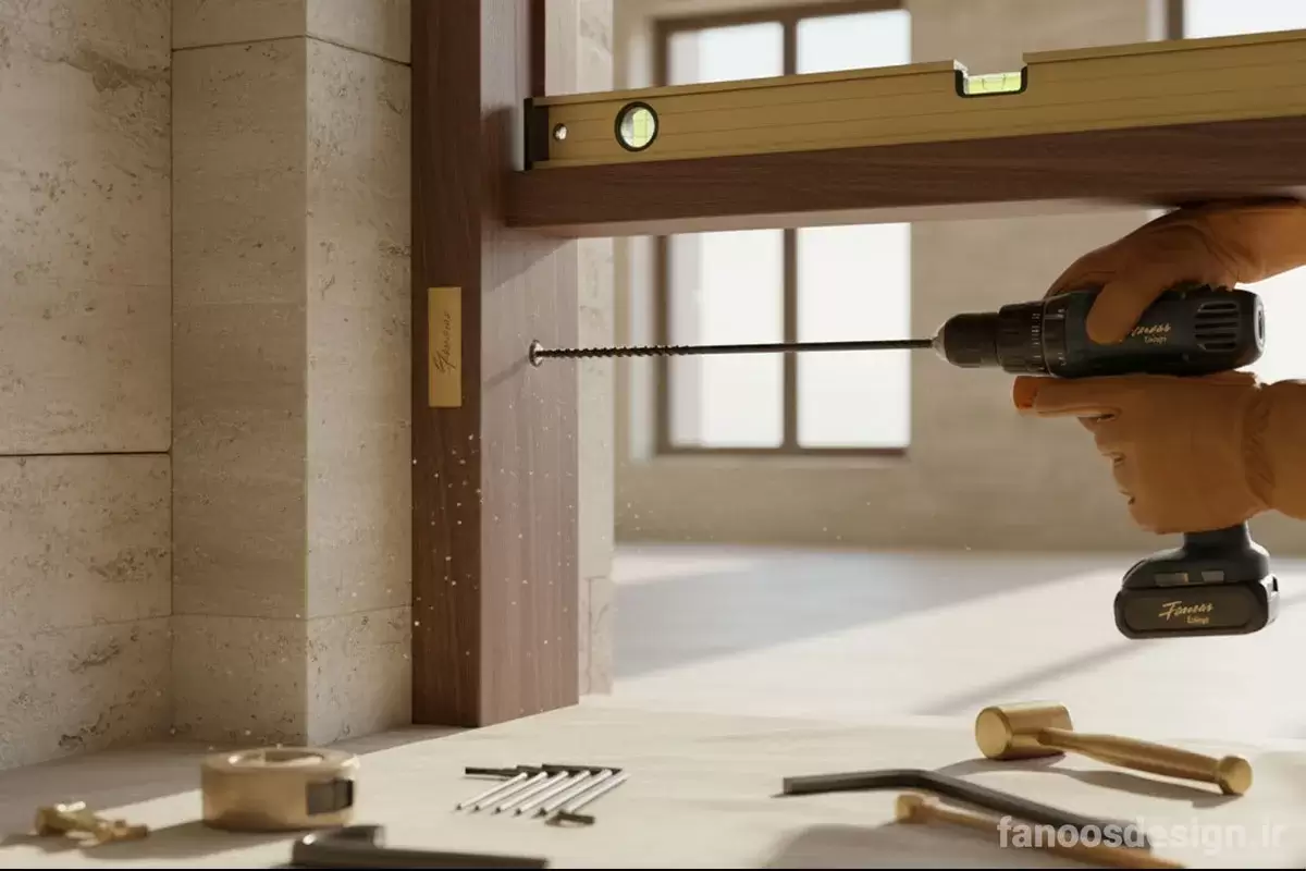 نصب استاندارد چارچوب (فریم) درب ورودی