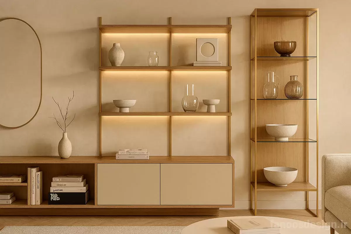 ۳. بهترین طراحی‌ها و مدل‌های شلف در سال ۱۴۰۴