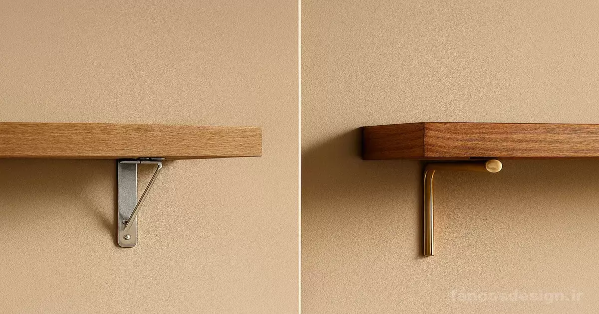 بهترین مدل‌های شلف دیواری و قفسه برای سالن، آشپزخانه، اتاق خواب و کتابخانه (۱۴۰۴)