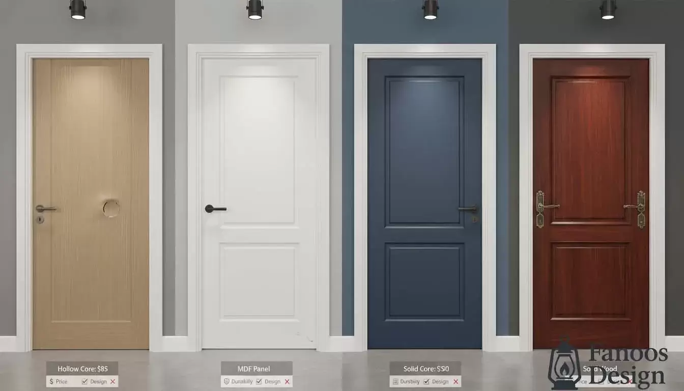 عمر مفید درب داخلی چقدر است؟ 1 درب نئوکلاسیک