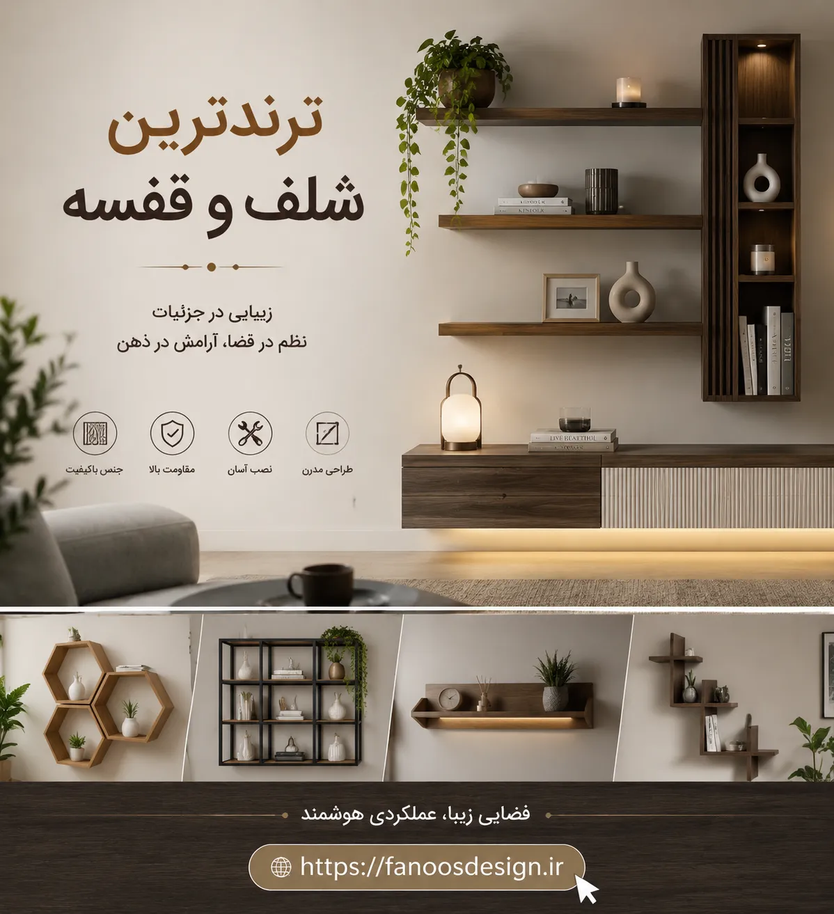 ترندترین شلف و قفسه