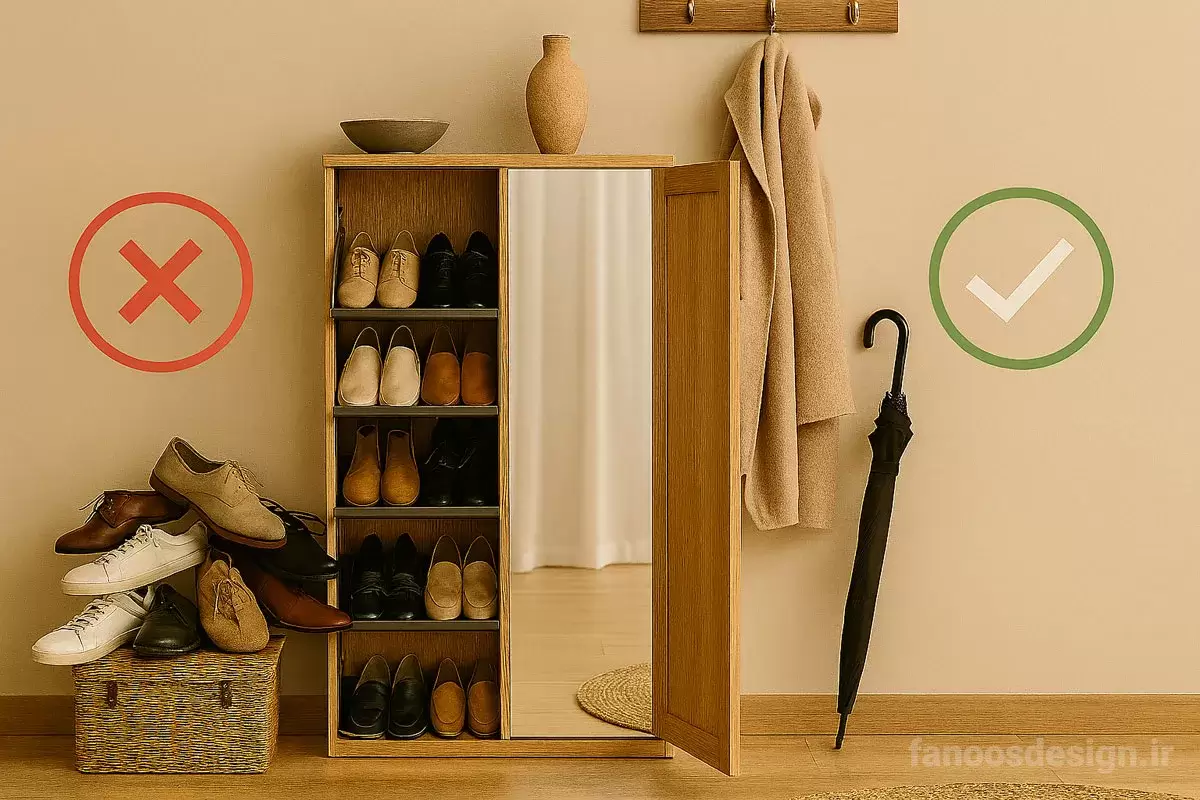 چرا داشتن جاکفشی مناسب مهم است؟