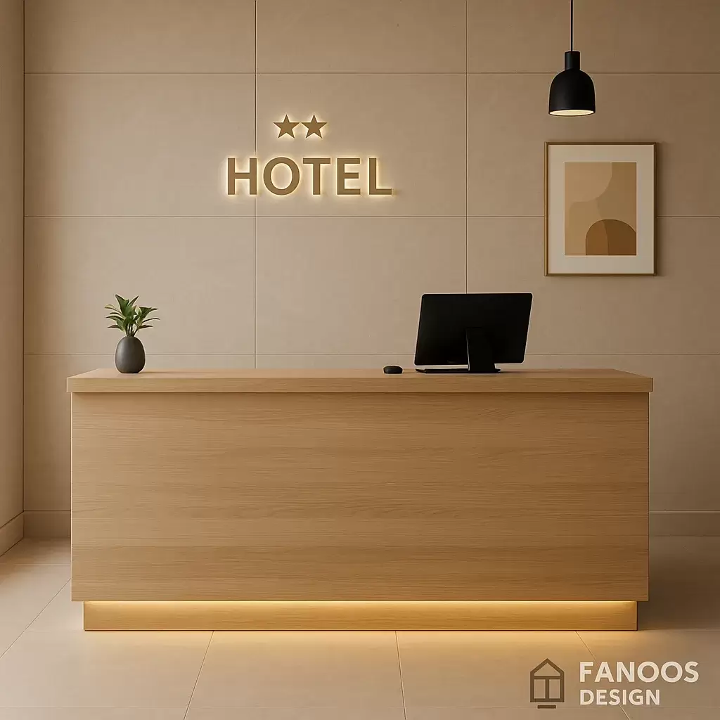 کانتر پذیرش هتل اقتصادی