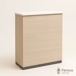 کانتر پذیرش هتل مدل Budget Line | کانتر کوچک و اقتصادی هتلی