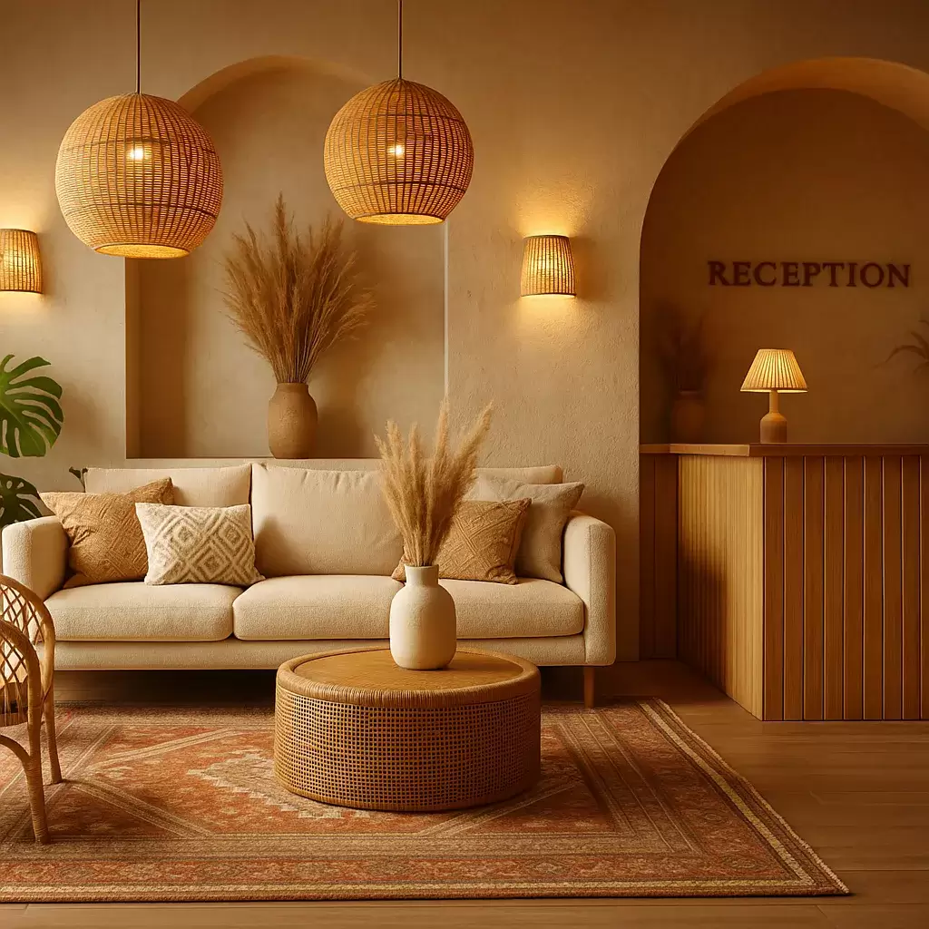 اکسسوری هتل؛ راهنمای کامل انتخاب، طراحی و چیدمان اکسسوریهای هتلی 24 طراحی دکوراسیون بوتیک هتل؛ خلق تجربهای خاص برای هر مهمان