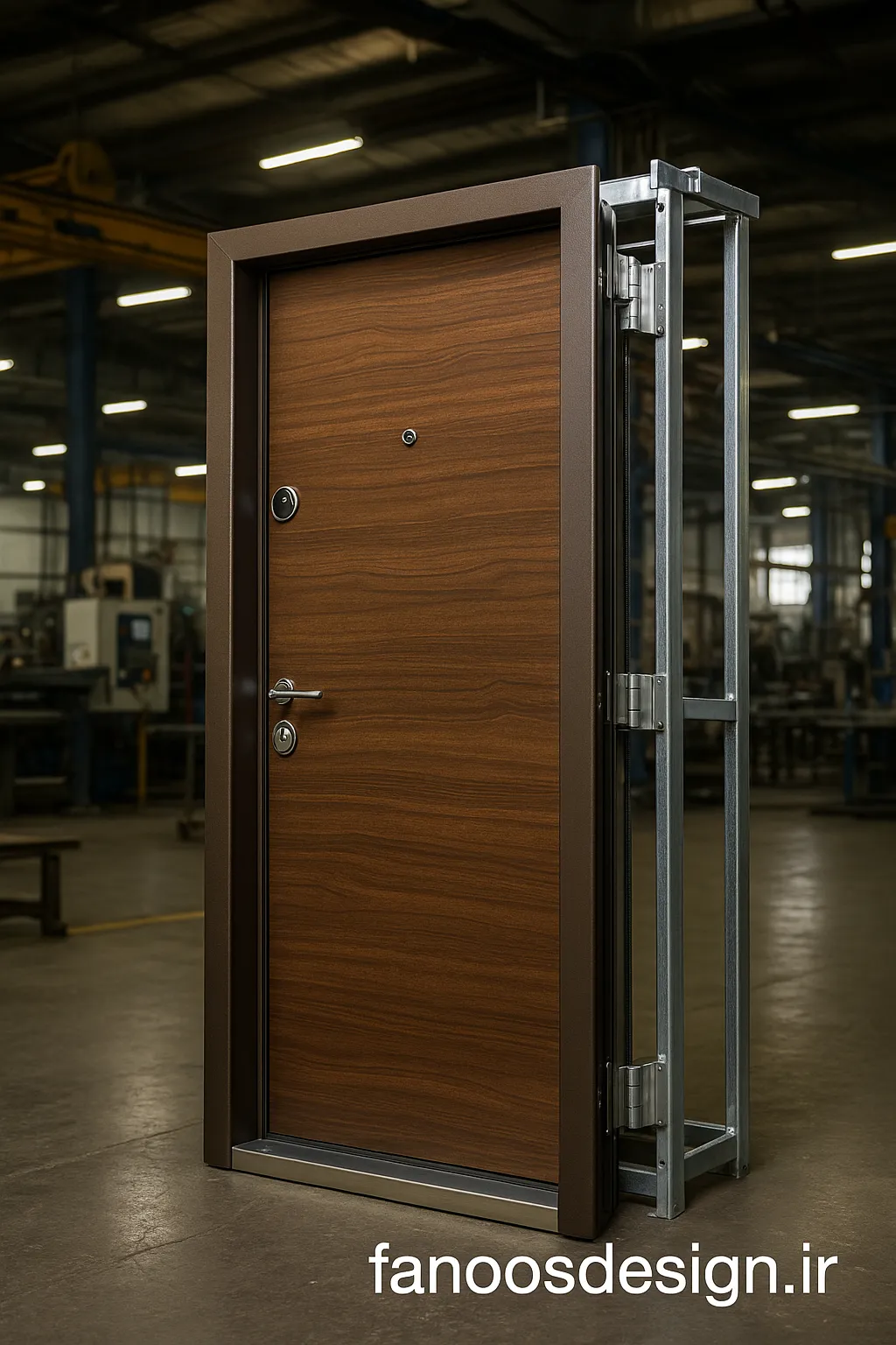 تولید ملی در صنعت دربهای ساختمانی؛ افتخار ایرانی، کیفیت جهانی 2 درب ضد سرقت هوشمند؛