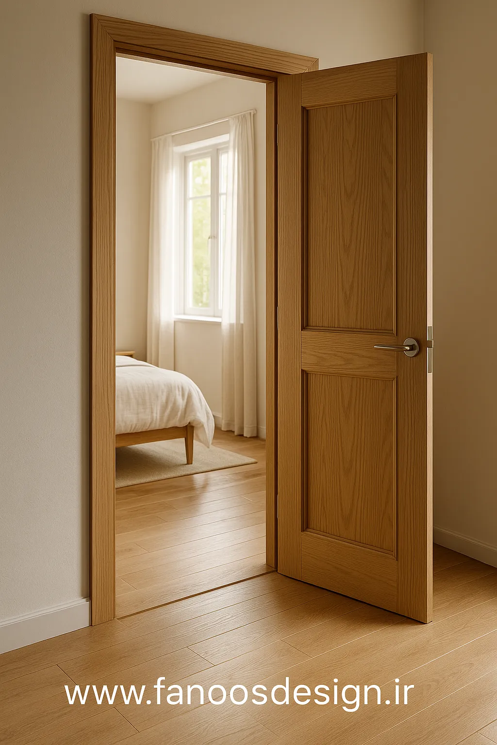 درب داخلی و نقش آن در آرامش، زیبایی و طراحی خانههای مدرن 2 درب داخلی