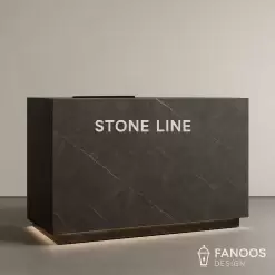 کانتر پذیرش هتل مدل Stone Line