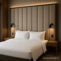 هدبورد دیواری هتلی مدل Wall Mounted Headboard Panel