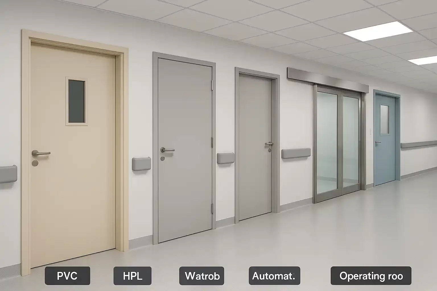 راهنمای انتخاب درب بیمارستانی