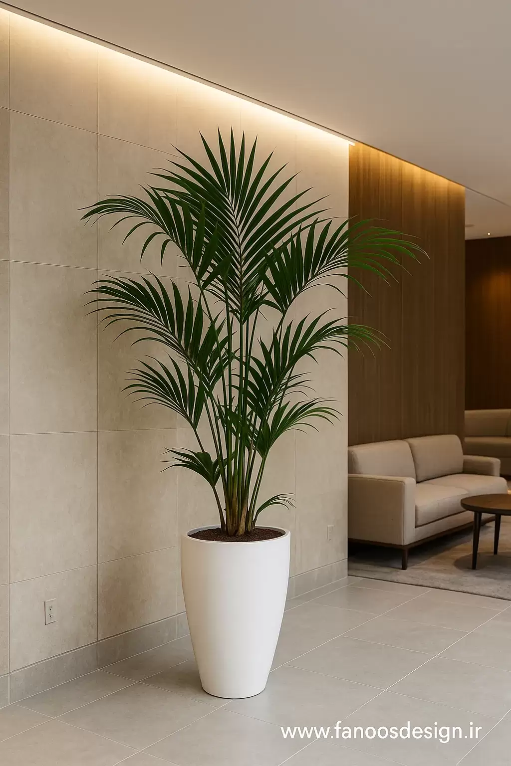 گلدان‌ها و گیاهان هتلی