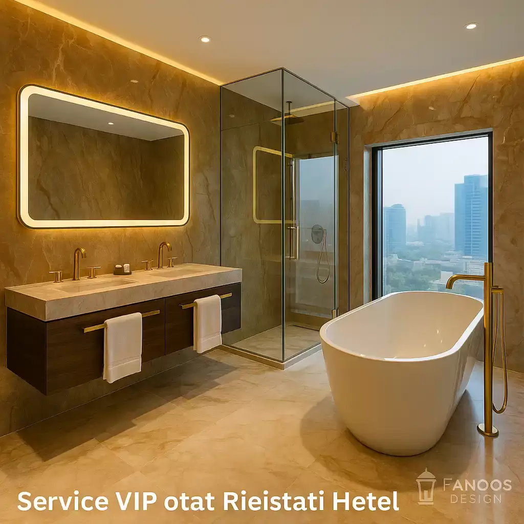 سرویس و حمام VIP اتاق ریاستی هتل