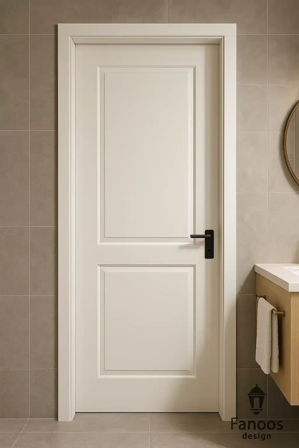 درب ضدآب مناسب حمام هتل