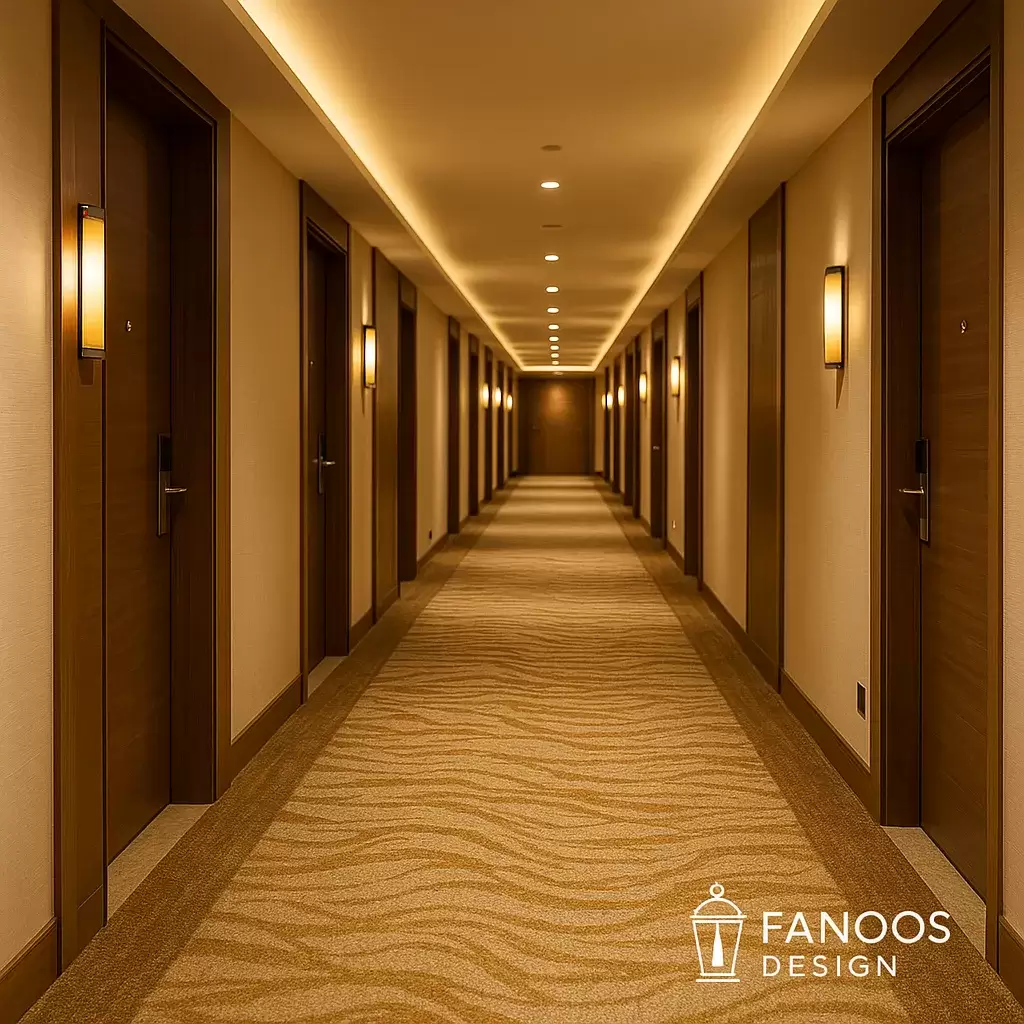 کفپوش مناسب راهرو هتل؛ بهترین انتخاب‌ها برای فضاهای پرتردد، لوکس و استاندارد