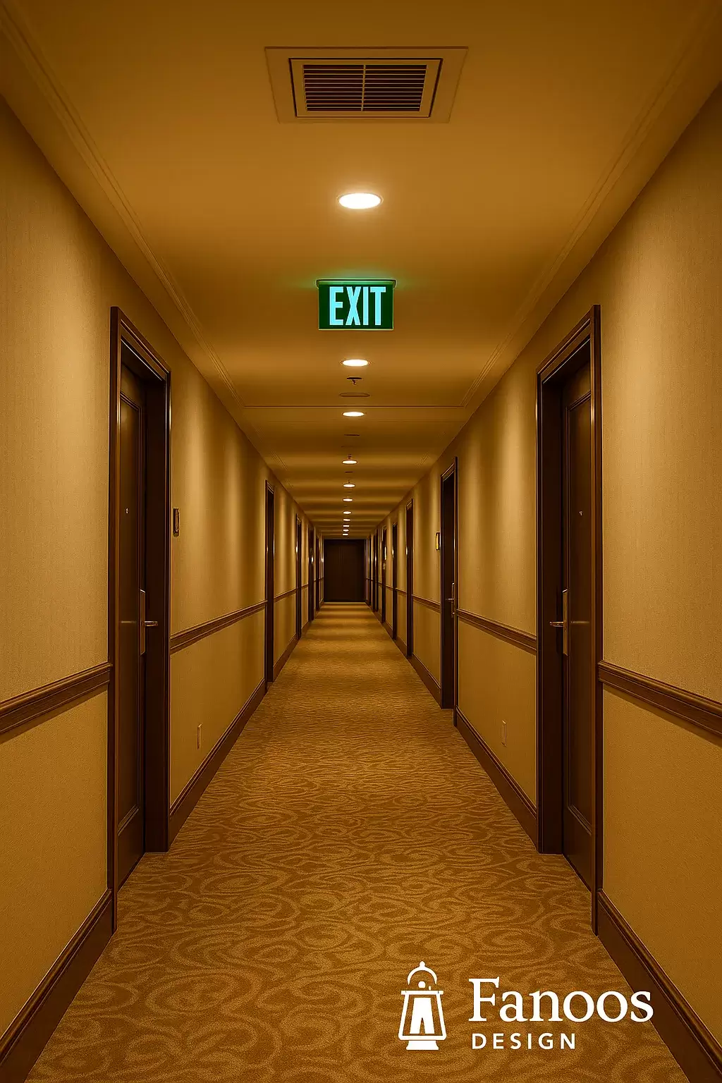 تهویه و ایمنی در راهرو هتل؛ استانداردهای بین‌المللی برای یک فضای سالم، امن و حرفه‌ای