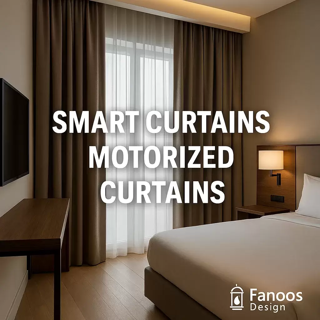 پرده برقی هتلی