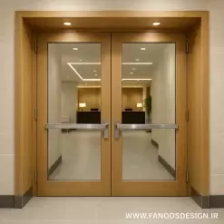 درب لابی هتل اقتصادی