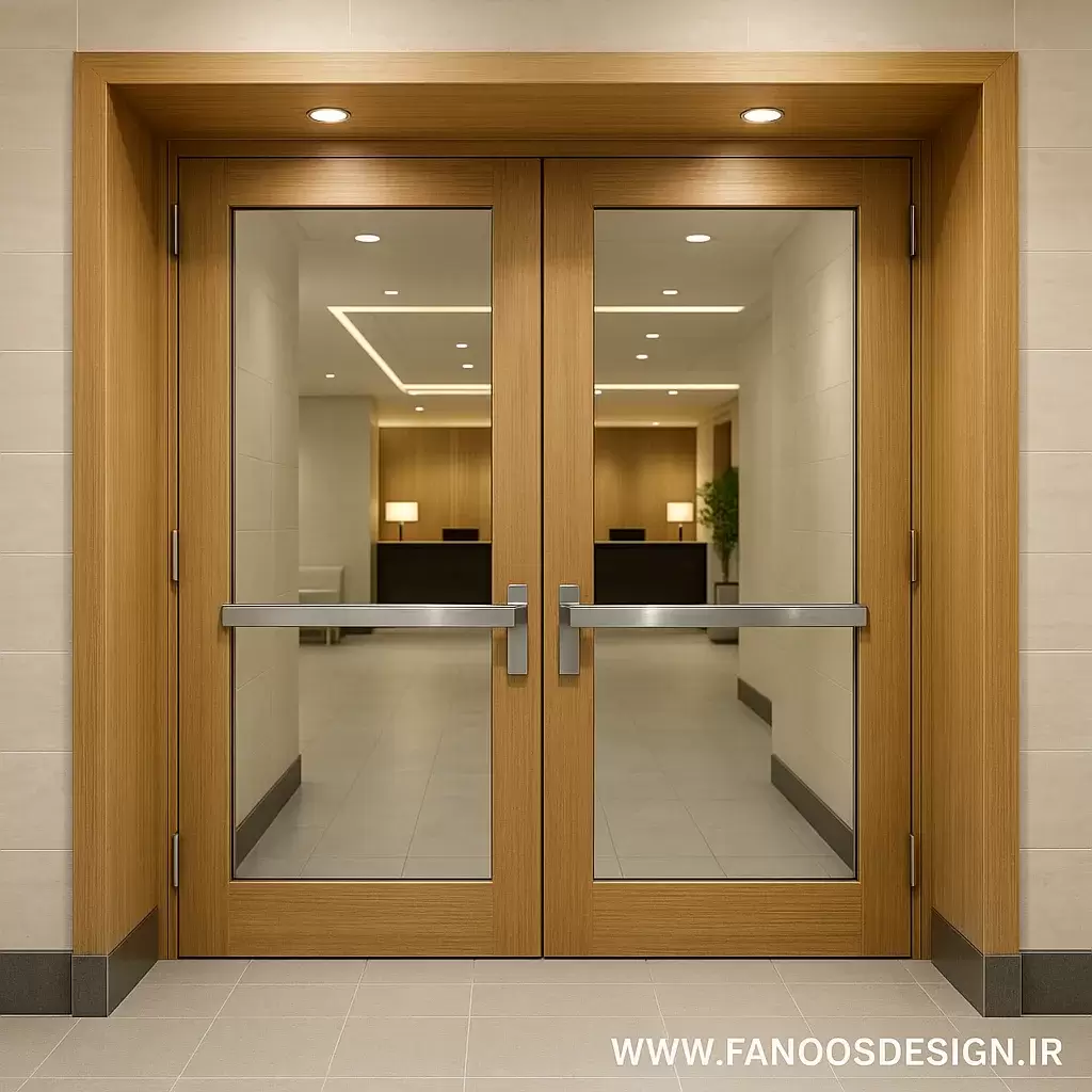 درب لابی هتل اقتصادی 1 درب لابی هتل اقتصادی