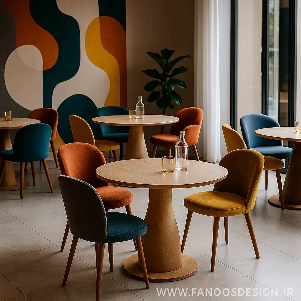 طراحی دکوراسیون بوتیک هتل؛ خلق تجربهای خاص برای هر مهمان 4 رستوران و کافیشاپ بوتیک هتل