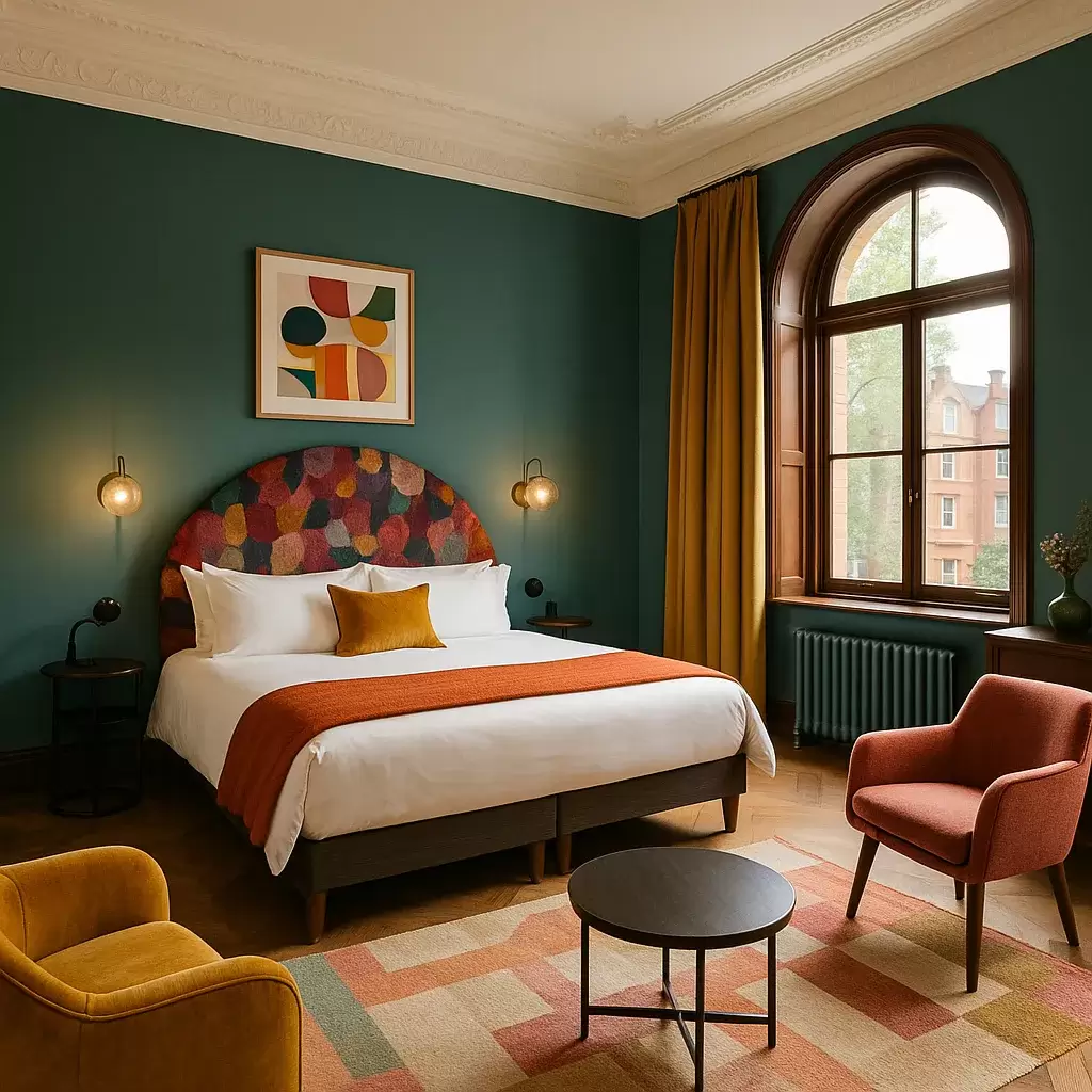 طراحی دکوراسیون بوتیک هتل؛ خلق تجربهای خاص برای هر مهمان 3 اتاقهای بوتیک هتل