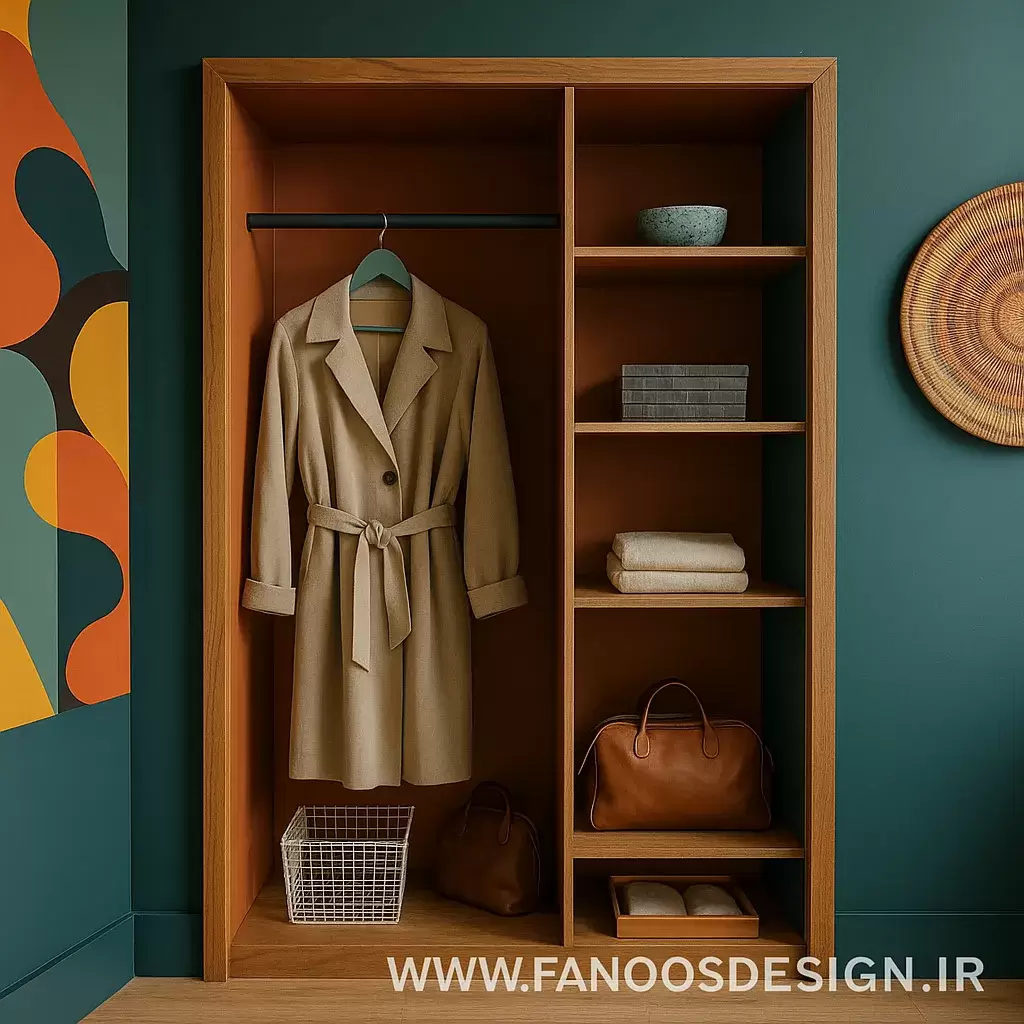 کمد دیواری سبک بوتیک هتل 1 کمد دیواری سبک بوتیک هتل