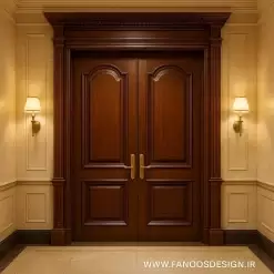 درب لابی هتل کلاسیک