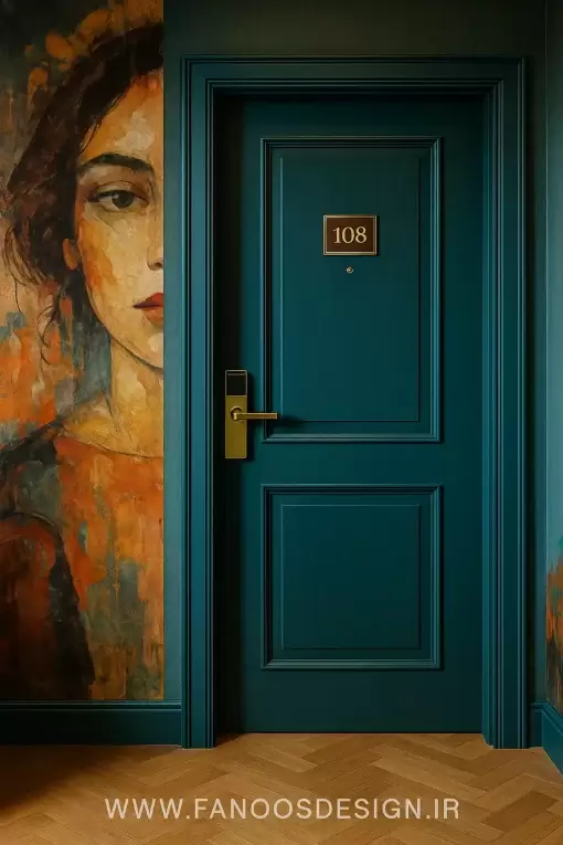 درب اتاق هتل سبک بوتیک 11 hotel decoration 7 | فانوس دیزاین تولید کننده انواع درب اتاق ، ضد سرقت، درب ورودی و ضد آل