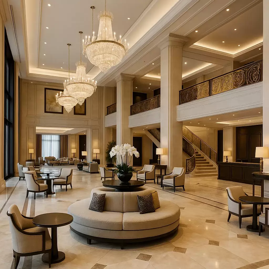 راهنمای جامع سبک‌های طراحی داخلی هتل؛ بررسی کامل مدرن، کلاسیک، نئوکلاسیک، مینیمال، لاکچری و بوتیک
