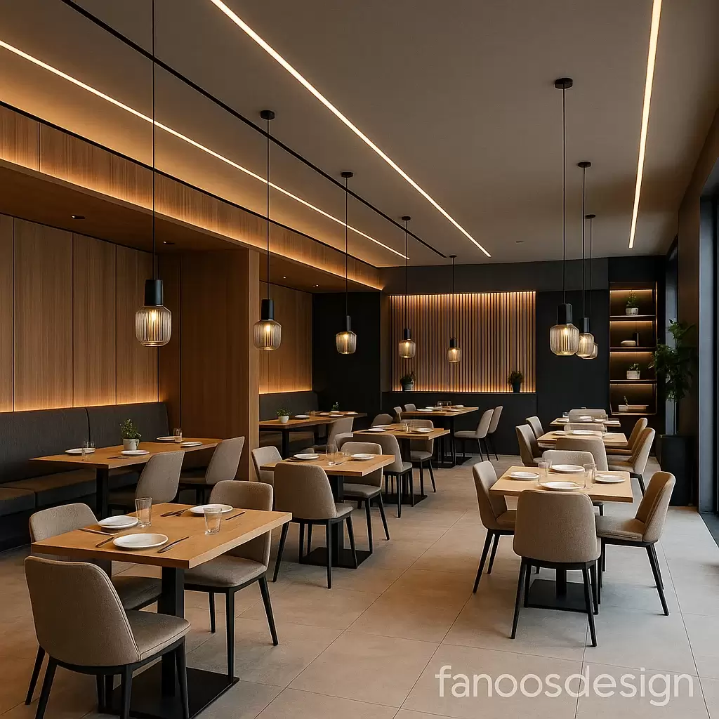 طراحی رستوران مدرن هتل؛ ترکیبی از سادگی، ظرافت و استانداردهای روز دنیا