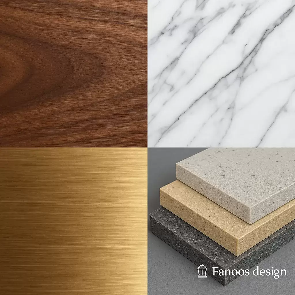 بهترین متریال برای کانتر پذیرش هتل