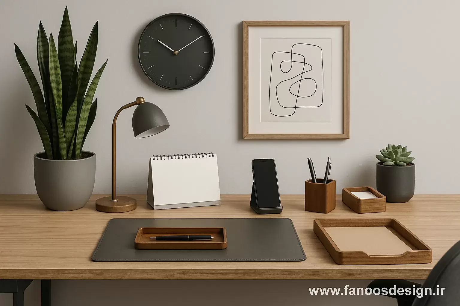 اکسسوری‌های اداری | بهترین جزئیات تکمیلی برای دکوراسیون محیط کار