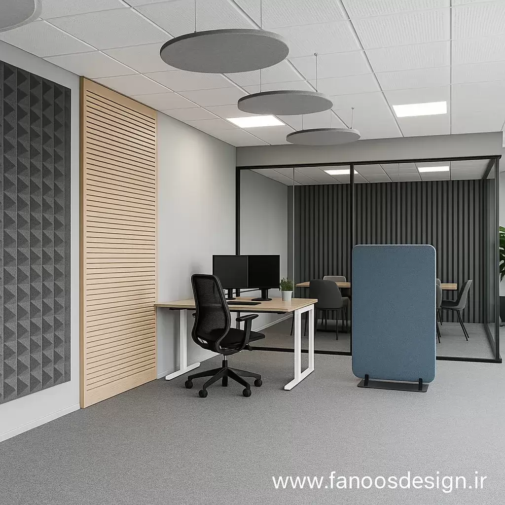 آکوستیک‌سازی فضای اداری