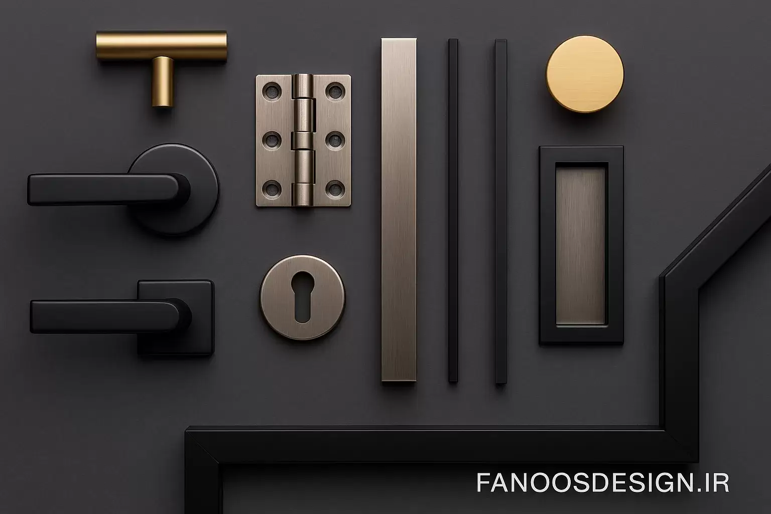 یراق‌آلات و پروفیل‌های اداری