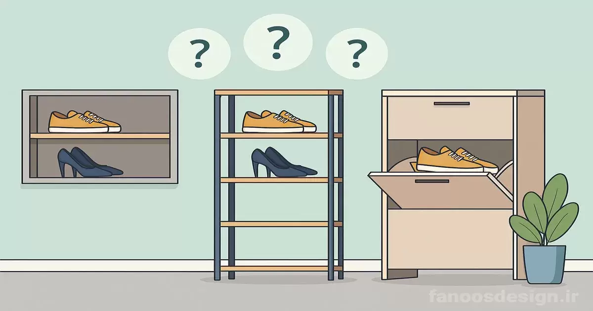 بهترین-مدل‌های-جاکفشی-برای-ورودی-خانه