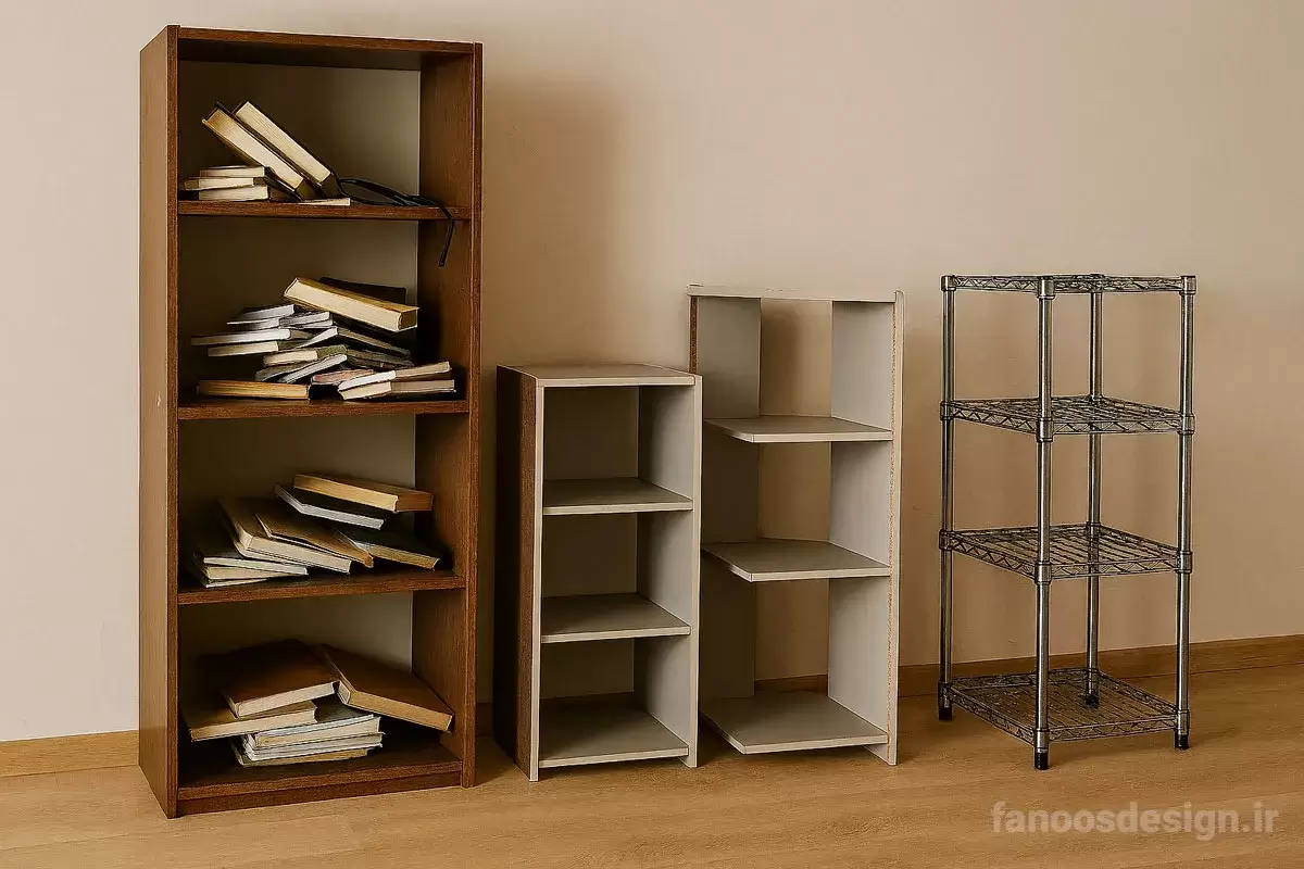 اشتباهات رایج در خرید شلف و قفسه