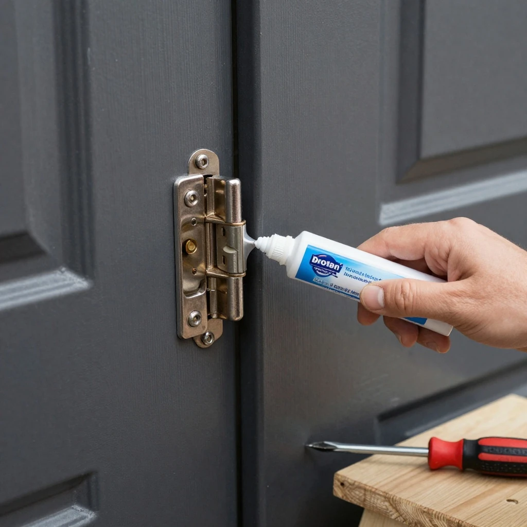 Care and maintenance of the entrance door