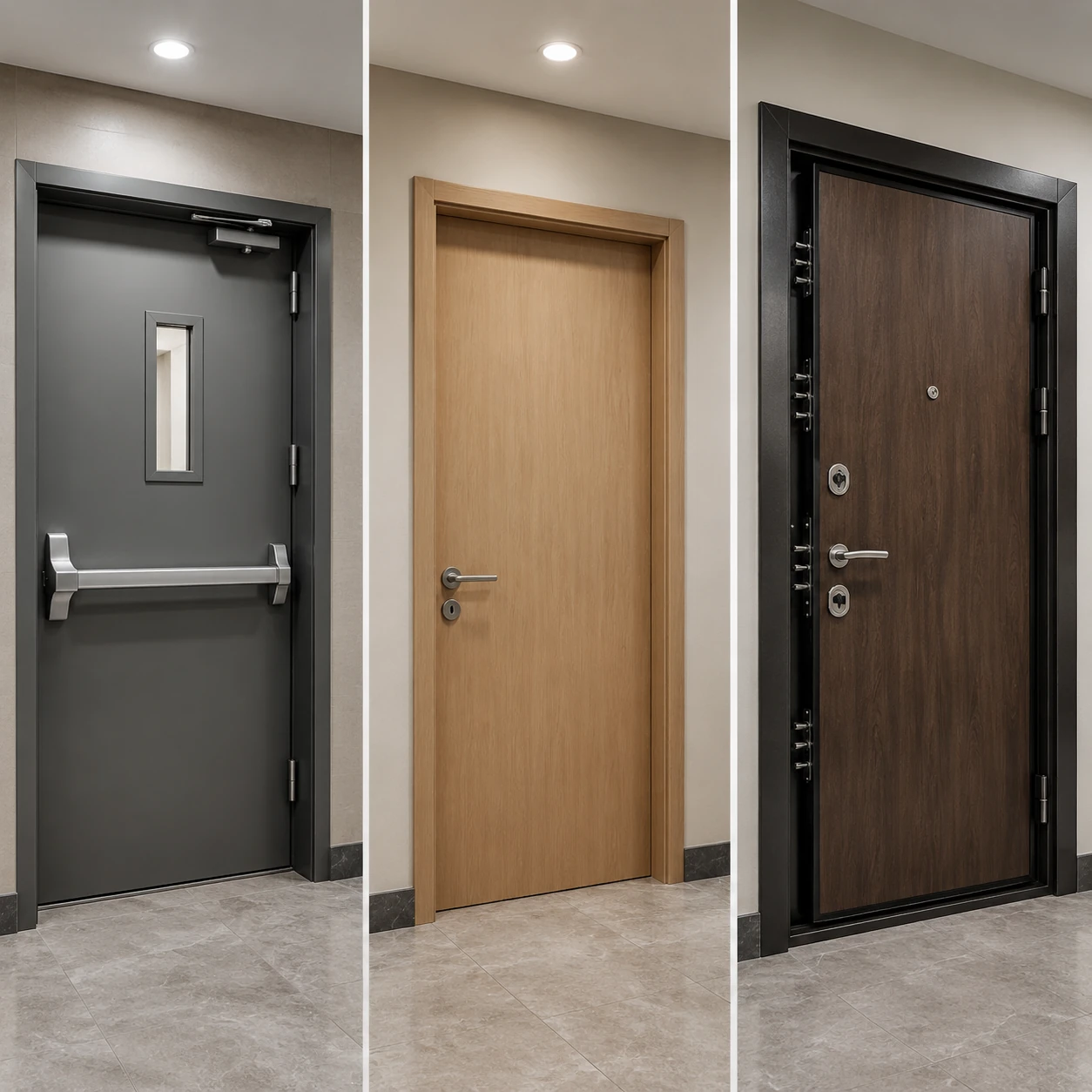 Fire door comparison