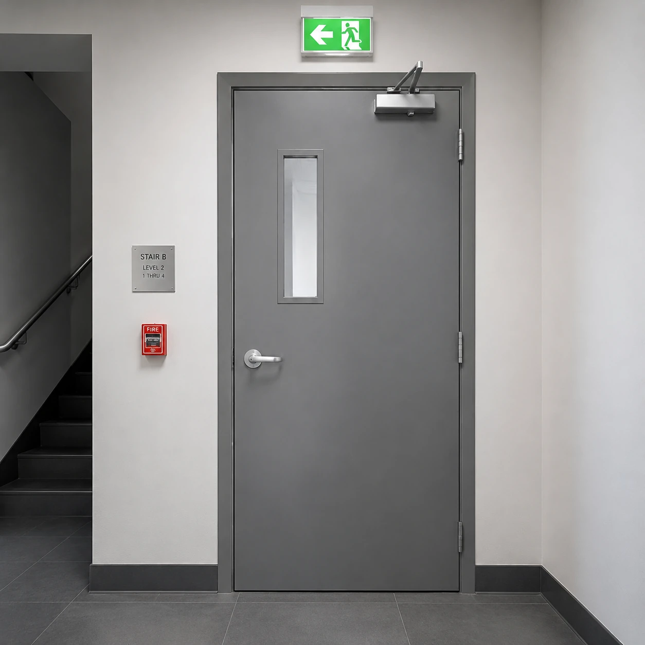 Fireproof door
