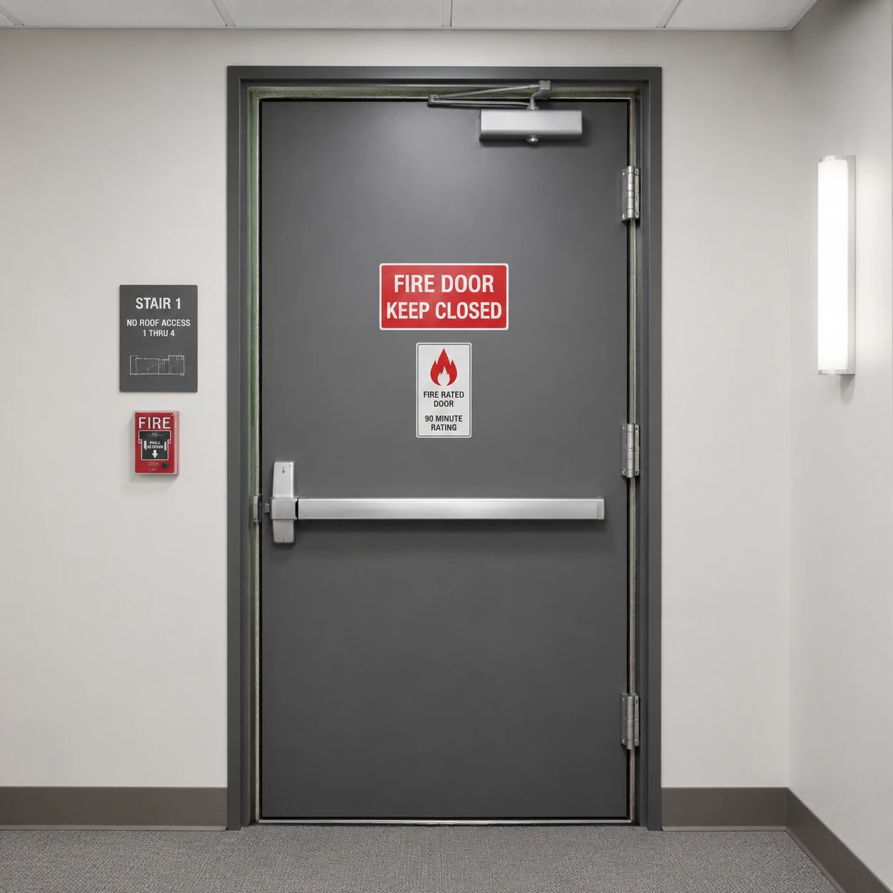 Fireproof door price