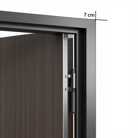 Standard thickness and weight of entrance doors