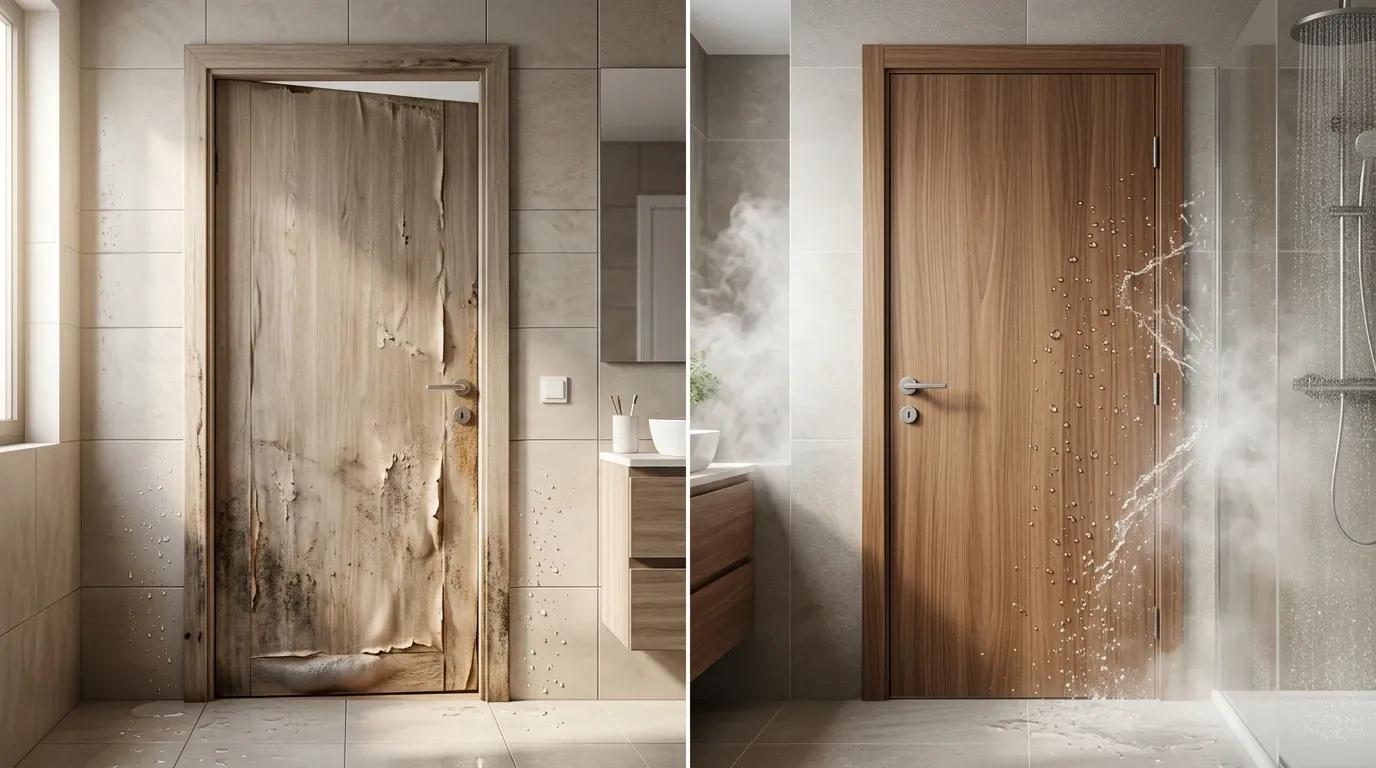 Advantages of waterproof doors over regular MDF doors